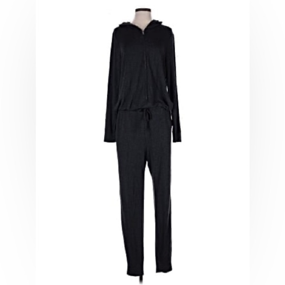 Hooded Gray Jumpsuit Cabi